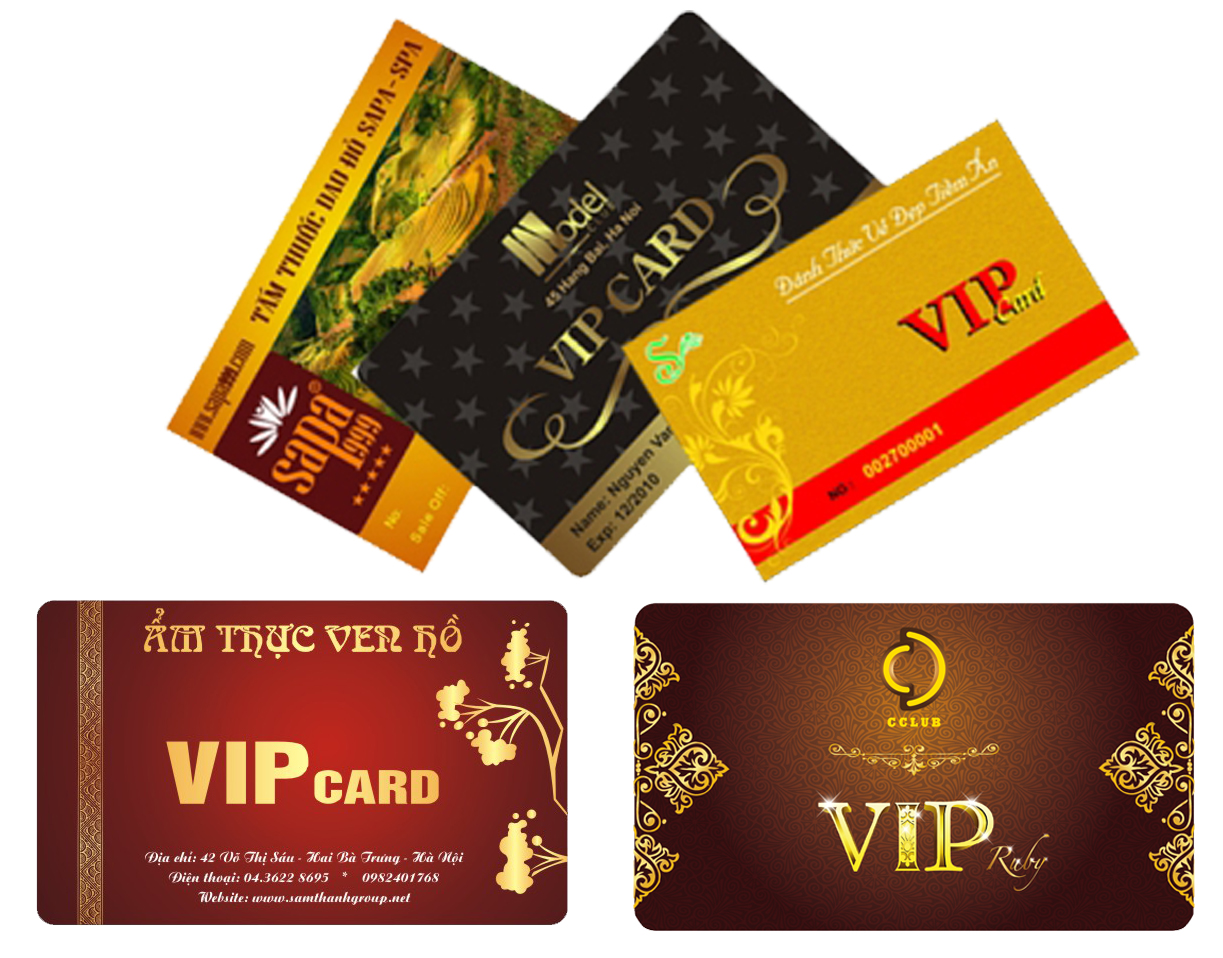 Phân loại thẻ VIP cho từng đối tượng khách hàng