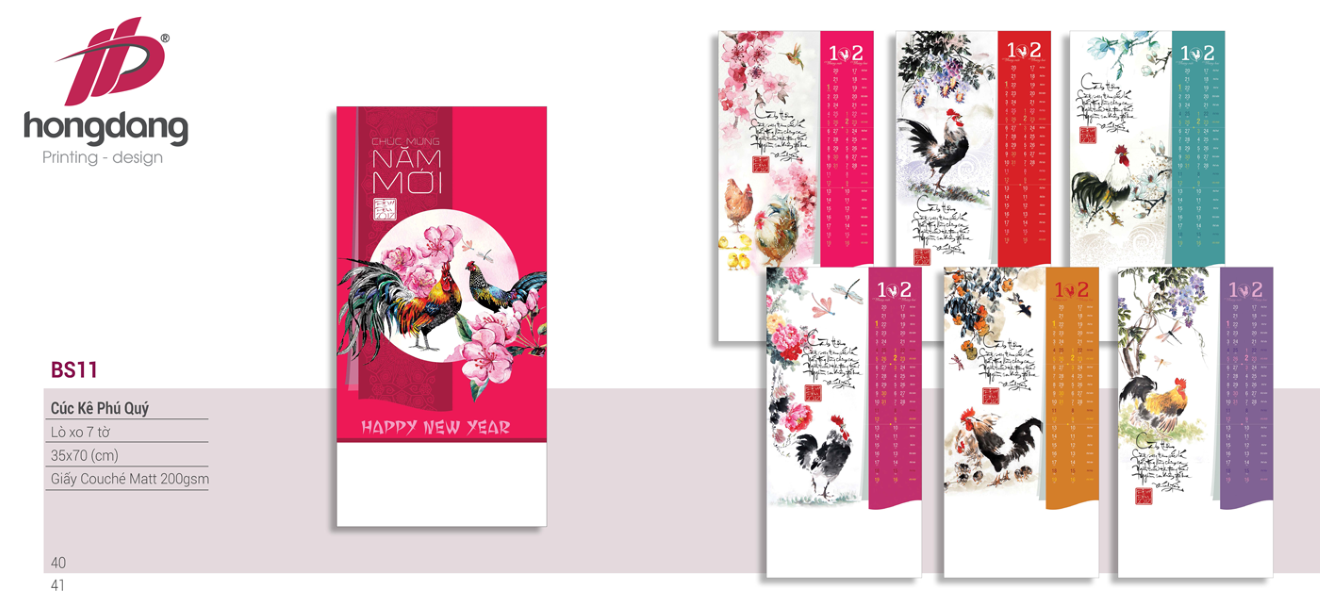 làm lịch theo yêu cầu