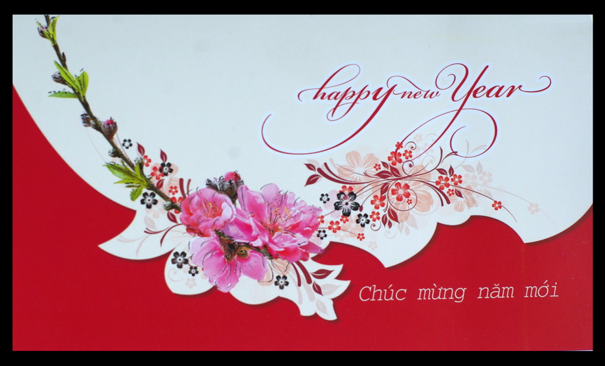 Ý tưởng mẫu thiệp chúc mừng năm mới đẹp