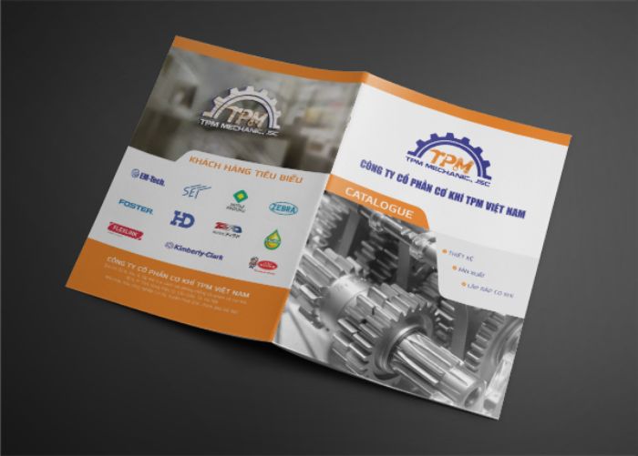 mẫu catalogue công ty cơ khí