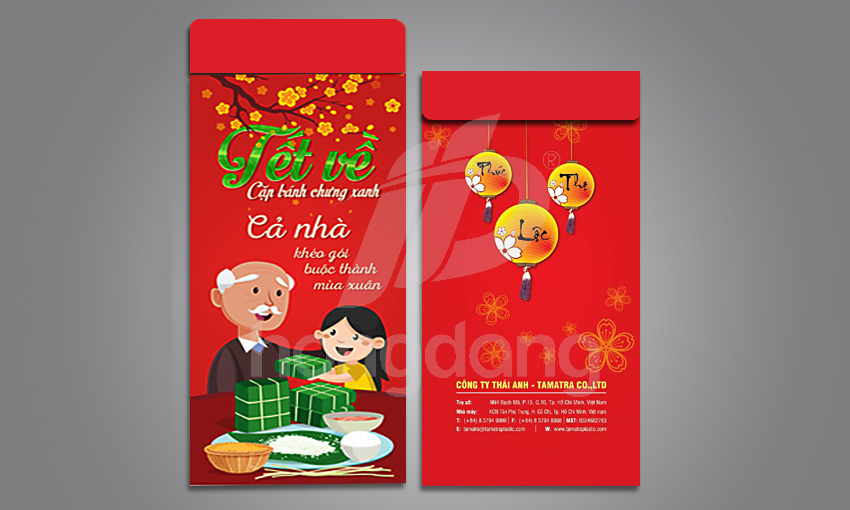 Mẫu bao lì xì giá rẻ đẹp