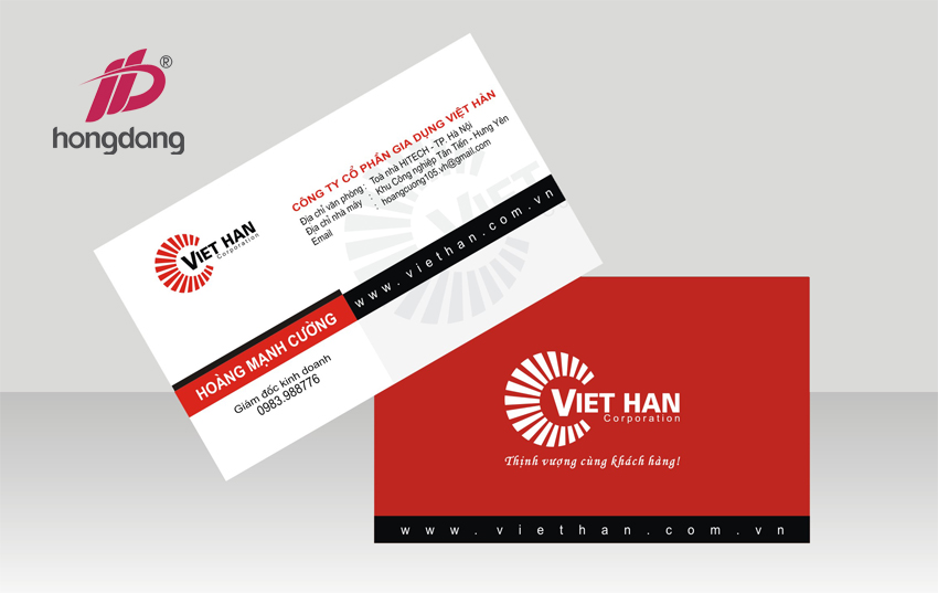 in card visit đẹp