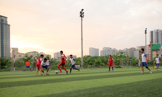 Giải bóng đá phong trào tranh cup ngành in