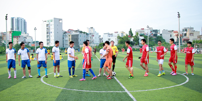 giải bóng đá phong trào ngành in