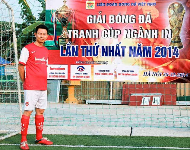 Giải bóng đá tranh cup ngành in