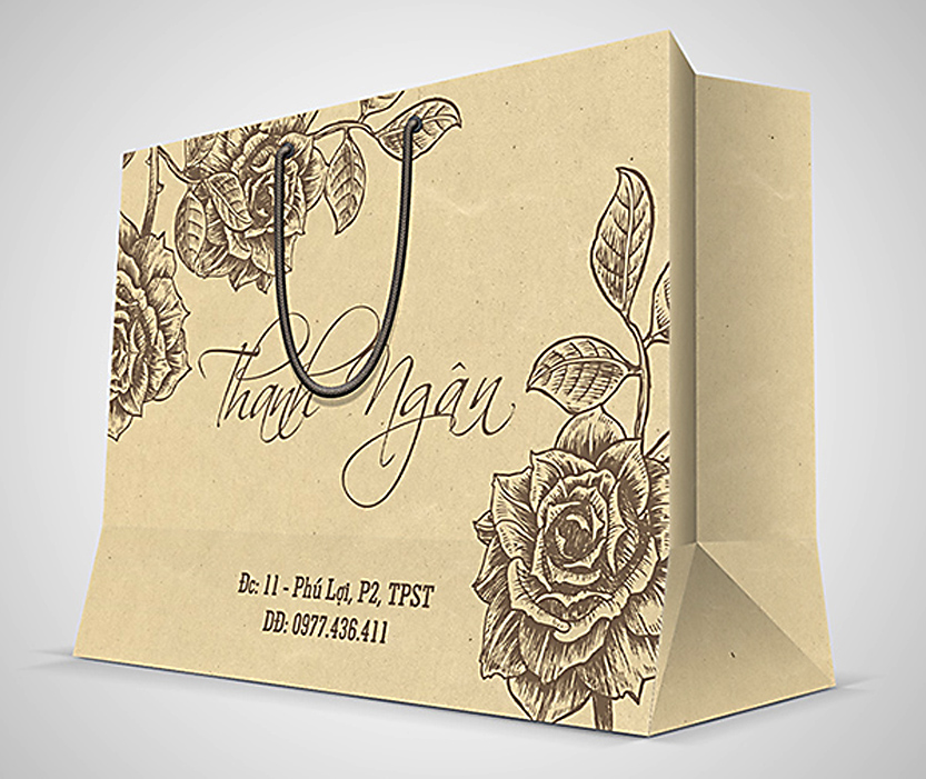 In túi giấy kraft