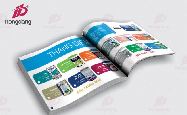 catalogue bảng màu