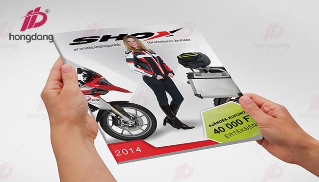 cuốn catalogue về moto