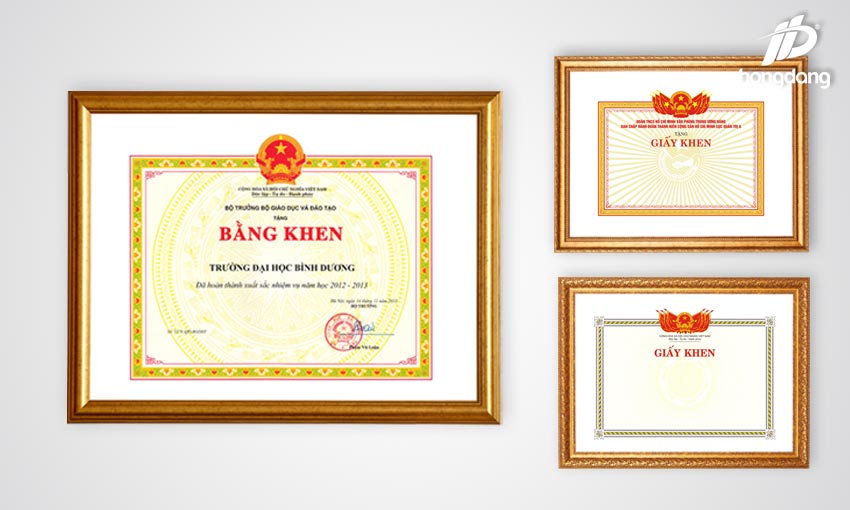 in giấy khen giá rẻ