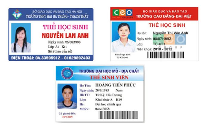 Địa chỉ làm thẻ nhựa sinh viên giá rẻ siêu bền