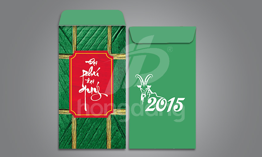 Thiết kế mẫu bao lì xì 2018 đẹp
