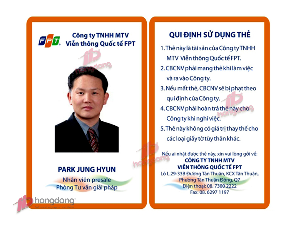 mẫu thẻ nhựa đẹp