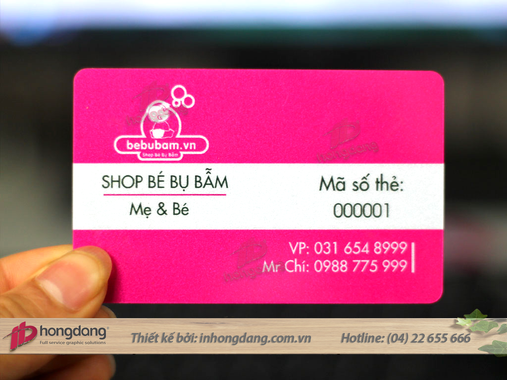 Mẫu thẻ nhựa 4 lớp 
