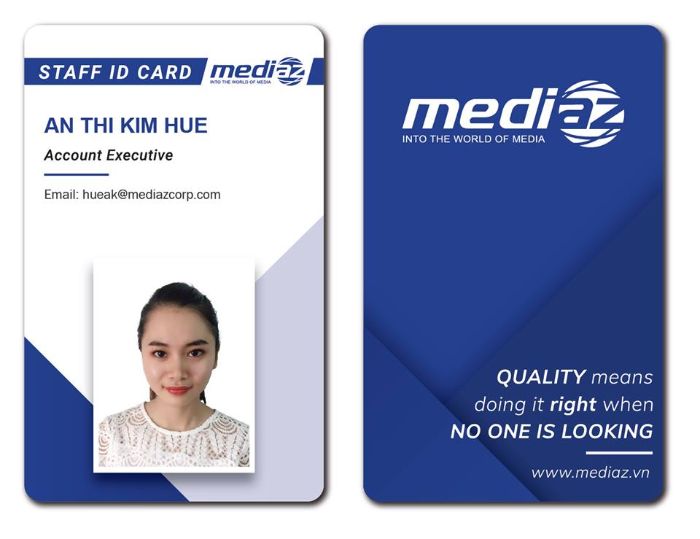 làm thẻ nhân viên