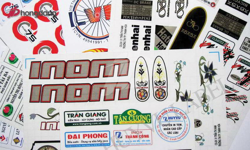 Hình ảnh của In Tem Nhãn, Tem Decal