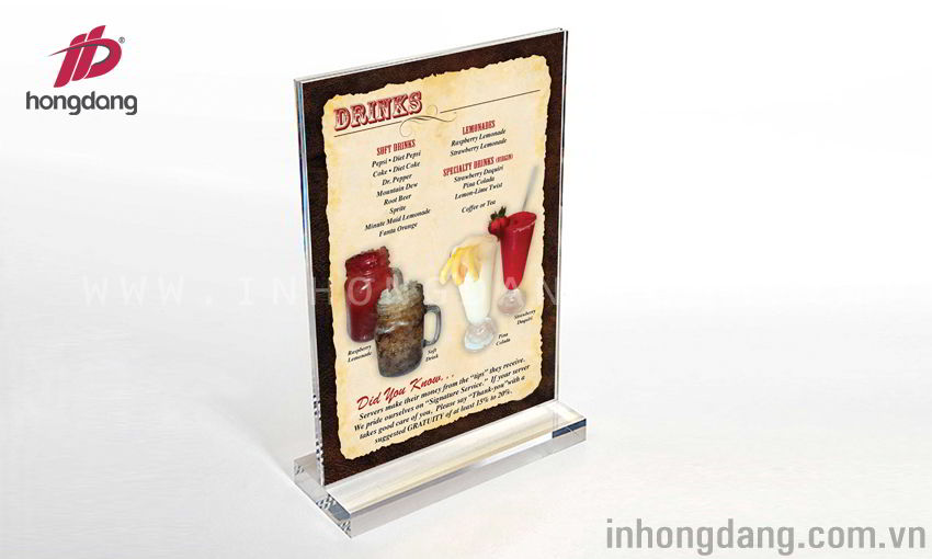 Hình ảnh của In Menu, Thực Đơn