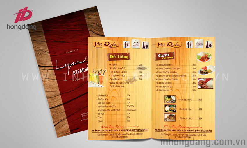 Hình ảnh của In Menu, Thực Đơn