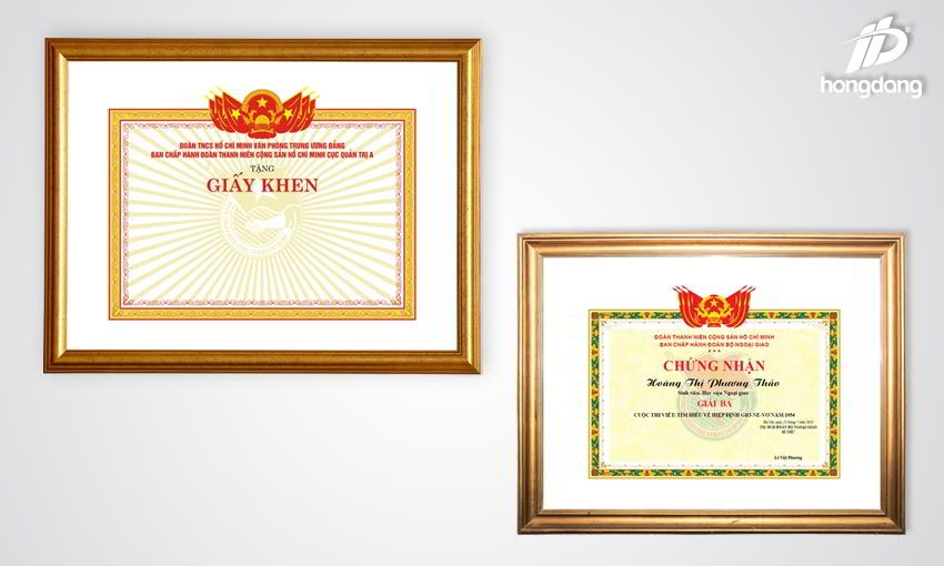 Hình ảnh của In Giấy Khen, Bằng Khen