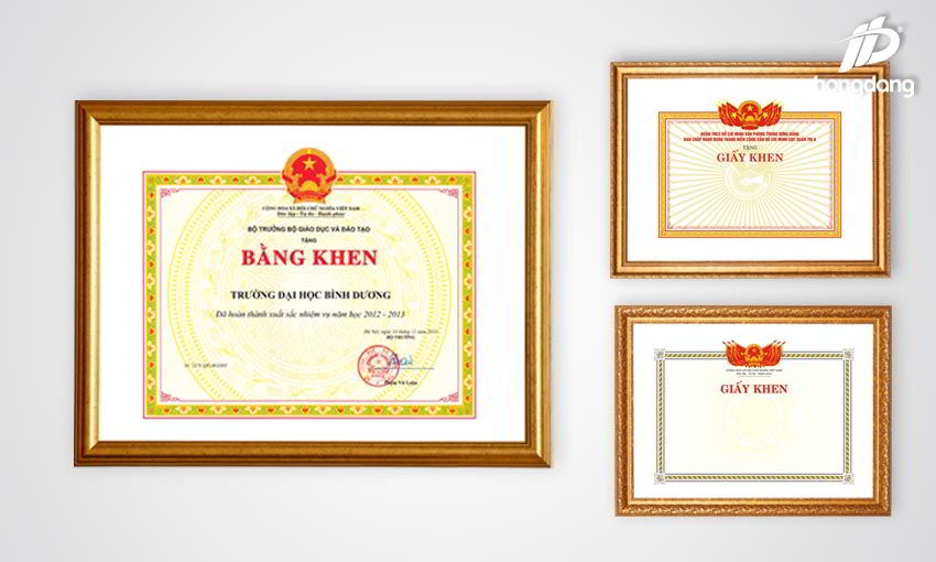 Hình ảnh của In Giấy Khen, Bằng Khen