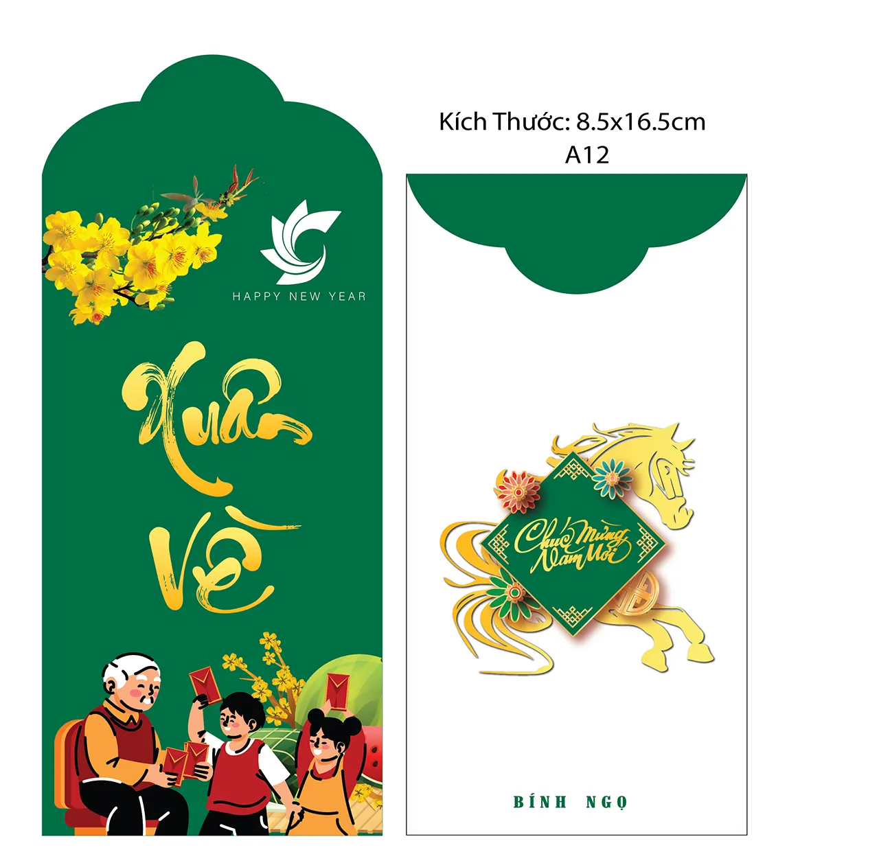 In bao lì xì Tết theo yêu cầu khách hàng